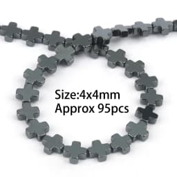 Natural Black Hematite Round Beads Star Heart Column Irregular Shape For Jewelry Making DIY Charms Bracelets Accessories 15''