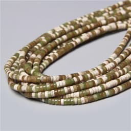 4x2mm Natural Flat Disc Round Stone Crystal Jades Spacer Beads Charm Jewelry Making Handmade Bracelet Necklace Earring Accessory