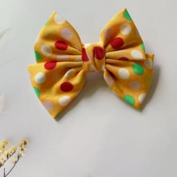 Children New Candy Color Dots Large Hair Bow Hairclips Girls Cute Plaid Bowknot Barrette Kids Hair Clips Baby Hairgrips Headwear