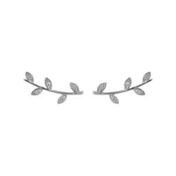 2021 gold-plated Ear Jackets Climbers Clip Earrings For Women CZ Zircon Stud Earring Earcuffs Men Jewelry Wholesale