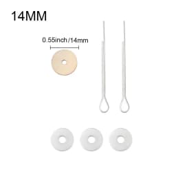 10 Sets Wood Joints Connectors For Handmade Teddy Bear Craft Children Kids Toy DIY Scrapbooking Manual Handicraft Accessory
