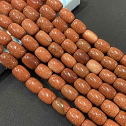 10X14MM Drum Barrel Shape Natural Stone Agates Turquoises Tiger Eye Loose Spacer Beads Charm DIY Handmade Bracelet Necklace