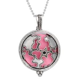 Tree of Life Aroma Diffuser Necklace Perfume Essential Oil Diffuser Aromatherapy Locket Pendant Necklace Fashion Jewelry