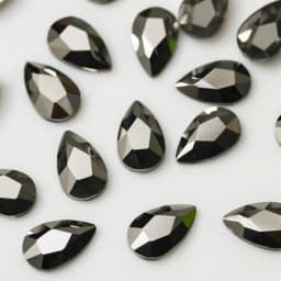 5x8mm 100pcs Flatback Colorful Drop Nail Rhinestones For Nails Art Crystal Glass Stone Manicure 3D Shiny Garment Decorations