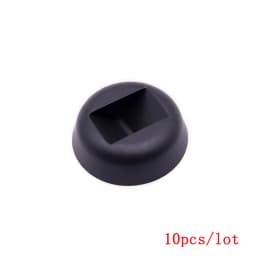 10PCS 20PCS Plastic Jewelry Display Box Stand Racks Round Square Base for Transparent Case Support Bracket