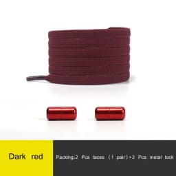 Multicolor Lock No Tie Shoe laces Elastic Sneakers Laces For Kids Adults and Elderly Quick Elastic Athletic Running Shoelace