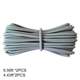 4Pcs Elastic Cord Camp Bed Rest Folding Chair Accessory Binding Rope Stable For Zero Gravity Reclining Garden Sun Lounger Chairs