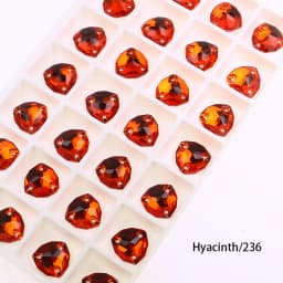 Crystal Rhinestones Fat Triangle All Color Sew On Stones Glass High Quality Flatback Sewing Rhinestone For Clothes Dress Shoes