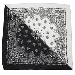 Skull Bandana Square Scarf 100% Cotton Square Handkerchief Hip Hop Sport Paisley Bicycle Head Scarf Woman Scarves For Neck