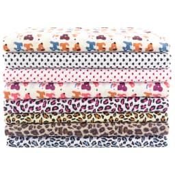 Booksew 30*30cm 8 PCS Pack Cotton Fabric Flower Printed Sewing Cloth Quilting Fabrics For DIY Handicrafts Accessories Patchwork