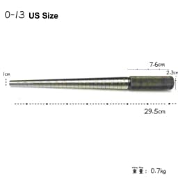 Solid Ring Enlarger Stick Measure Stick US HK JP Ring Mandrels Sizer Adjust Jewellery Tools