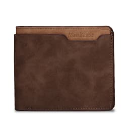 Customized Wallet Photo Mens Brown Short Waterproof Multi-Function Matte PU Leather Engraving Picture Personalized Purse For Men