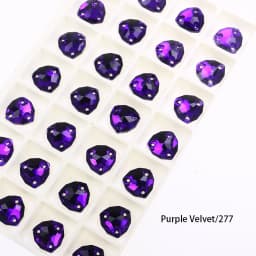 Crystal Rhinestones Fat Triangle All Color Sew On Stones Glass High Quality Flatback Sewing Rhinestone For Clothes Dress Shoes