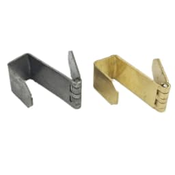 2pcs 9mm Metal Hinge Suitable For Zippo Zorro Grind Wheel Gas Oil Lighter Universal Repair Service Replacement Inner Part