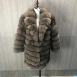 Women's Detachable Real Fox Fur Jacket Thick Warm Removable Vest Luxury Fashion Solid Color Transformable Coat