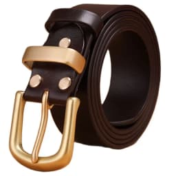 Camel vegetable tanned belt solid brass buckle high quality mens belts luxury full grain genuine leather jeans cowboy 140 130cm