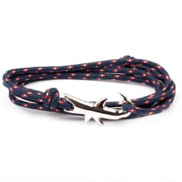 MKENDN Navy style Adjustable Multilayer Rope Shark Anchor Bracelet Men Women 550 Paracord Camping Jewelry Wrap Metal Hooks