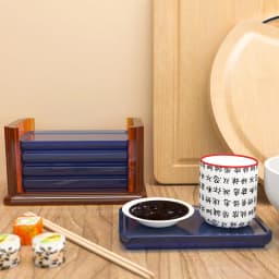 DIY Crystal Epoxy Resin Mold Cup Pad Storage Bracket Ornament Rectangular Table Tea Coaster Silicone Mould For Resin