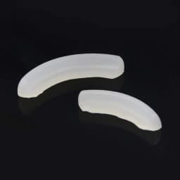 JINAO 2 Pcs Grills Molding Fixing Bar Reusable Silicone Top & Bottom Fitting Mold For HipHop Teeth Grillz