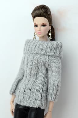 For Outfit Pullip Doll Accessories Princess Casual Suit Top Coat For 30 Cm Doll Clothes Sweater White Black Yellow 1/6