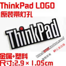 Original IBM 25th Anniversary ThinkPad Nameplate Metal Sticker Laptop T480 T470 T490