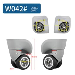 Repair Trolley Suitcase Case New Wheels Universal Wheels Accessories Replacement Repair Suitcase Universal Caster Accessories