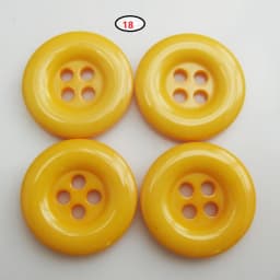 NBNNEG 30Pcs Multicolors 18MM Round Buttons Resin Decorative Scrapbooking Botoes Tailor Garment Sewing Accessory