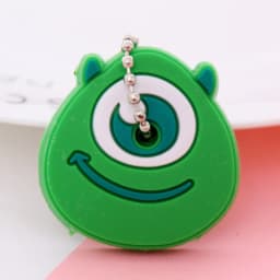 Cute Small Key Chain Pendant Key Cartoon Key Case Lovely Silicone Protective Cute Cover For Key Control Dust Cover Holder Decor