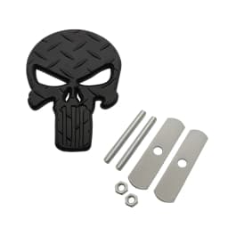 3D Metal The for Skull Skeleton Car Motorcycle Body Emblem Badge Fashion Decoration Automobile Styling Car accessories