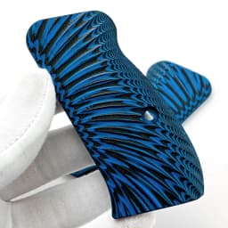 1pair G10 CZ75 Grips for CZ 75/85 Compact, CZ P-01, P100, C100, T100, PCR, CZ 75 D, Gun Grips Screws Included, Sunburst Texture