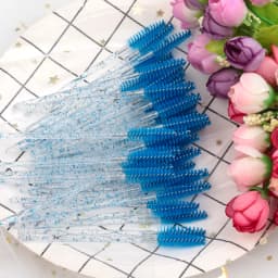 SHIDISHANGPIN 5/25/50 Pc Eyelash Brushes Makeup Brushes Mascara Wands Applicator Spoolers Eye Lashes Cosmetic Brush Makeup Tools