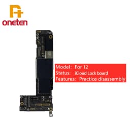 Locked iCloud ID Motherboard For iPhone 12 13 14 15 Pro Max Swap Practice Logic Board Complete Power On Screen Test mainboard