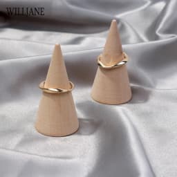 Solid Jewelry Ring Display Stand Solid Finger Shape Ring Photography Presentation Holder Exhibition Storage Rack Wood Acrylic