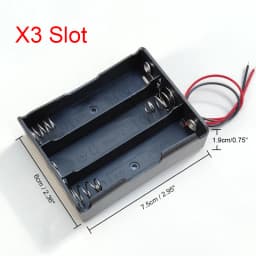 18650 Power Bank Cases 1x 2x 3x 4x Battery Storage Box 1 2 3 4 Slot Way DIY Batteries Clip Holder Container With Wire Lead Pin