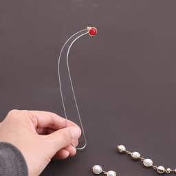 Web Celebrity Acrylic Earring Try On Stick Forecast Shop Special Tool Ear Stud Jewelry Trial Display Holder Rack for Live Stream