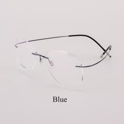 BCLEAR Titanium Alloy Glasses Frame Men 2022 New Women Rimless Prescription Pilot Eyeglasses Myopia Optical European Eyewear