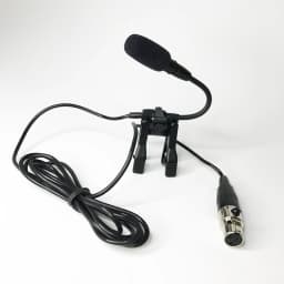 Adjust the Angle !! Lavalier Lapel Condenser Microphone Metal Double Clip 3 Pin Mic for AKG Wireless Transmitter 3Pin XLR TA3F