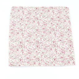 New Floral Pocket Square Gift Set Handkerchief 100% Cotton Hankie Printing Women&Men Casual Party Gift Tuxedo Bow Tie Accessory