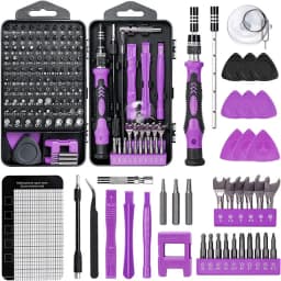 WOZOBUY 115/122/138 in1 Precision Screwdriver Set Magnetic - Professional Screw driver Tools Set,PC Repair Tool Kit,Repair Devic