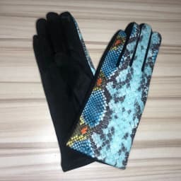 Women Bow Plush Wrist Cotton Touch Screen Driving Glove Winter Cashmere Thicken Full Finger Sport Cycling Warm Mitten H84