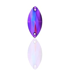 All Size All Color Sew on Rhinestone Ab Glass Rhinestone 3223 Navette Sew on Stone Horse Eye Crystal For Wedding Dress Button
