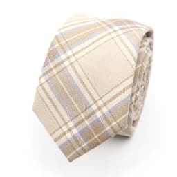 Men's Check Stripe 6cm Tie 100% Cotton Neckties Gift For Man Plaid Series Wedding Party Gift Accessories Women's Anime Tie