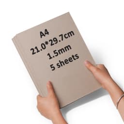 A4 A3 Gray Thicked Kraft Paper DIY Handmake Card Making Craft Paper Thick Paperboard Grey Cardboard 3MM Chipboard Backing Board