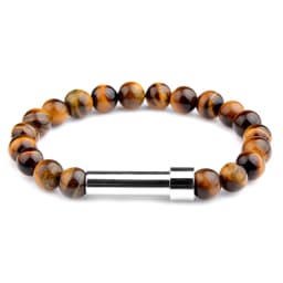 Natural Stone Couples Bracelet Secret Message Tube Notes Can Be Placed Friendship Bracelets For Women Men Charming Jewelry