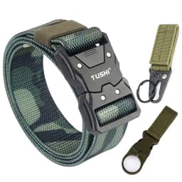 VATLTY 2022 Quick-drying Tactical Belt Men Hard Alloy Quick Release Buckle 1200D Soft Nylon Army Belt Male Military Equipment