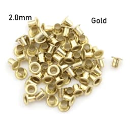 200Pcs Mini Eyelet Buttons for DIY Doll Belt Buckles Metal Buckle Snap Button Bag Shoes Clothes Sewing Accessories 1.5/2.5mm