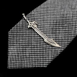 1 Piece Chrome Stainless Tie Clips Scissors Ax Car Owl Sword Hammer Shape Metal Tie Clip for Men Necktie Clips Pin For Mens Gift