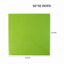 Baseplate 32x32 16X32 Dots Classic Brick Plate Building Blocks DIY Constructor Parts Baseplates Compatible Brands City Friends