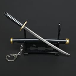 8 Styles Super Warrior Sword Keychain For Women Men Buckle Toolholder Scabbard Katana Sabre Car Keyrings Gift Key Chains Q-053