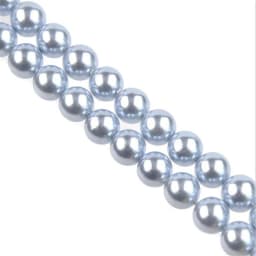 Wholesale OlingArt 4 6 8 10 12 14mm round Red multicolor Glass imitation pearl DIY Earrings Bracelet necklace jewelry making